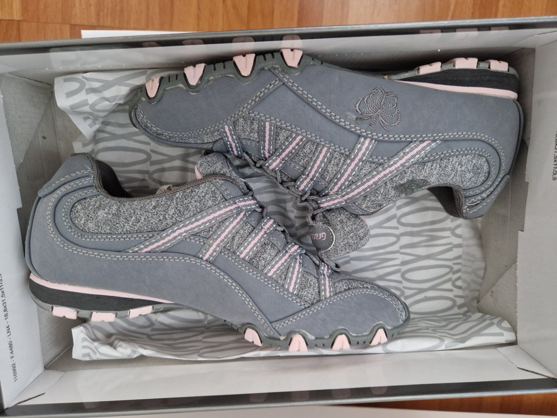 Graceland Scarpe da donna: Baskets grises – Nuovo e nell'imballaggio originale da Pully venduto da Andalous 2