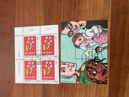 2003  CH Erstag gest.Viererblock mit Tab  (K196)