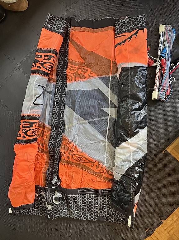 Naish Aquilone: Draft Kitesurf 7 Schirm mit passender Bar! – Usato da Münchenstein venduto da Nuedeli17 2