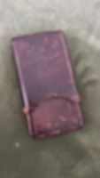 Vintage Leder-Etui / Lederhülle – Made in Italy – gebraucht