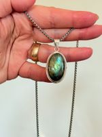 Collier Labradorite - Élégance Naturelle ✨