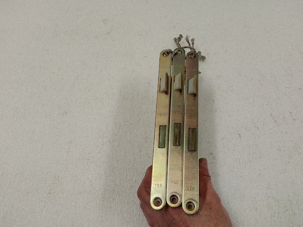 Schlösser: 3 Stk. Einsteckschloss Türschloss Schloss mit Schlüssel – Neu (gemäss Beschreibung) aus Trubschachen von Caddy8 4