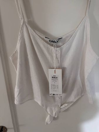 Only Leinen Top
