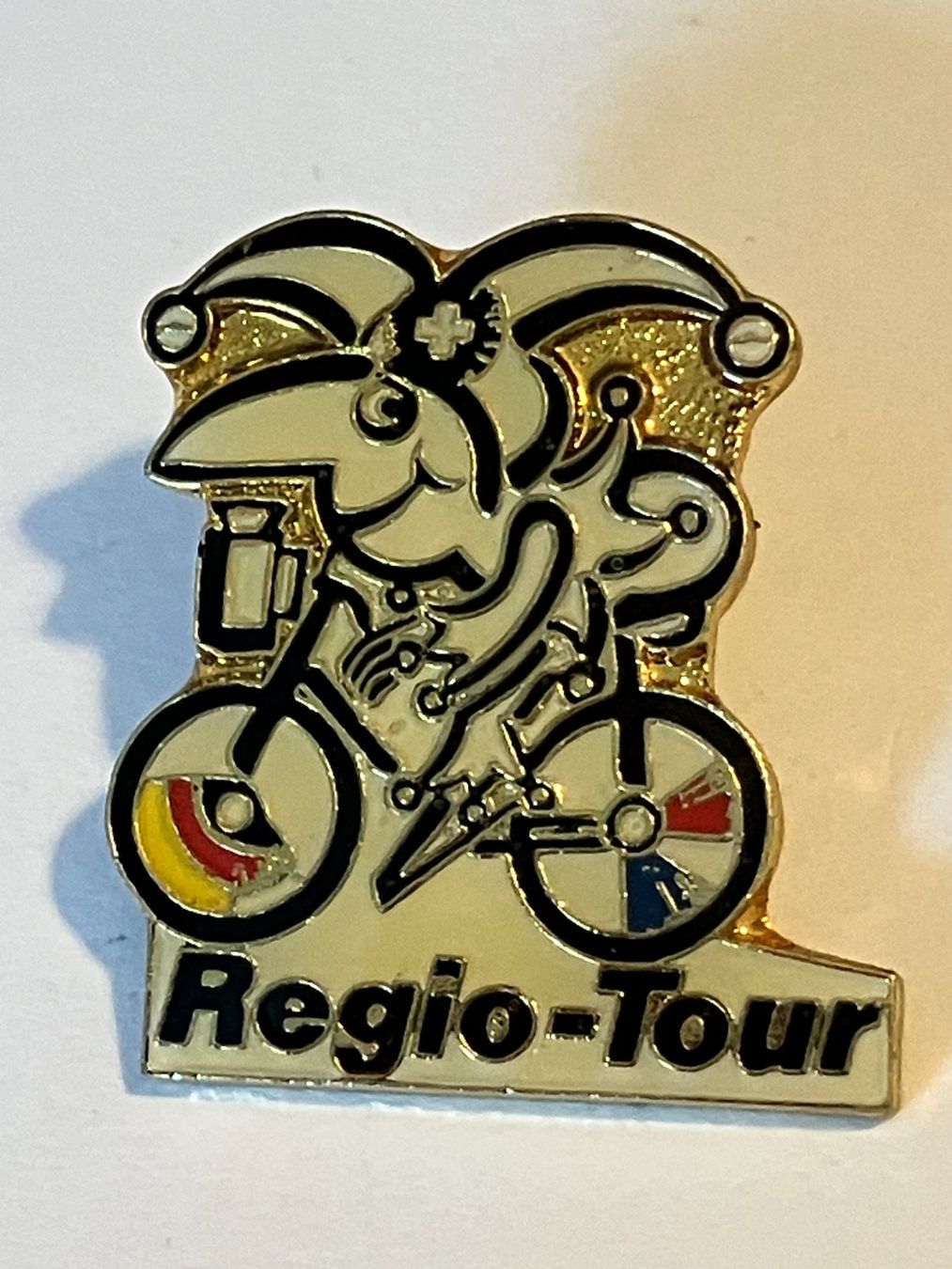 Plaketten & Abzeichen: 1 Pin Regio Tour Regio Basiliensis – Gebraucht aus Basel von djwwpp