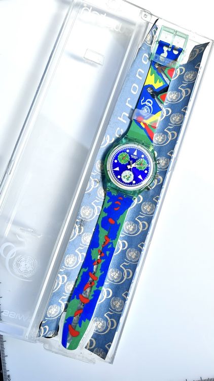 Swatch Orologi: Swatch Chrono UN50 Uhr, Top Zustand! – Usato da Grenchen venduto da chththl 1