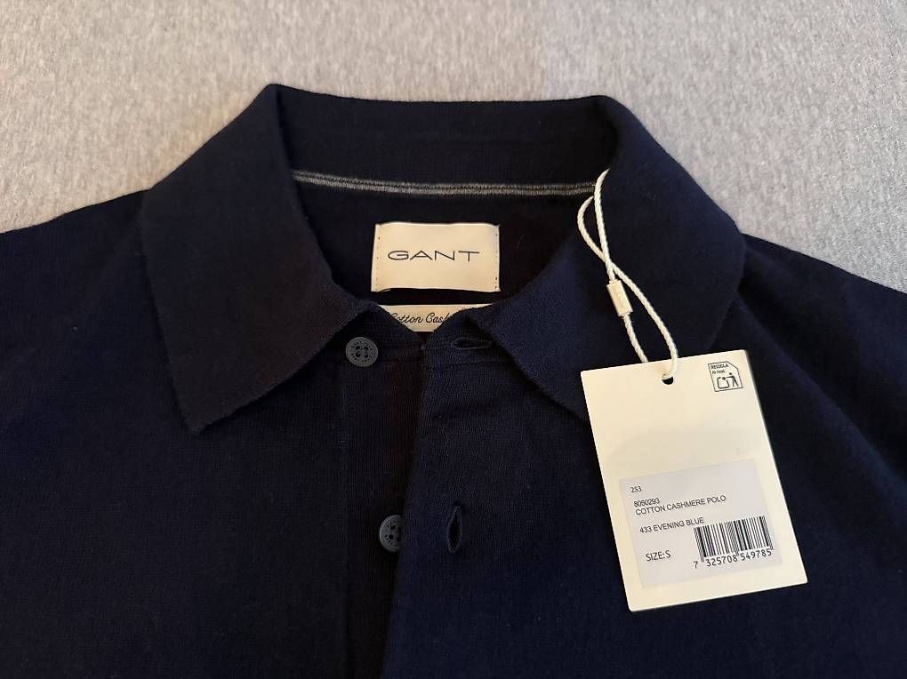 Magliette Polo: GANT Cotton Cashmere Polo Pullover Gr. S Neu – Nuovo (secondo la descrizione) da Dietikon venduto da Sir.Franzelot 2