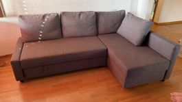 Ikea FRIHETEN Eckbettsofa mit Bettkasten
