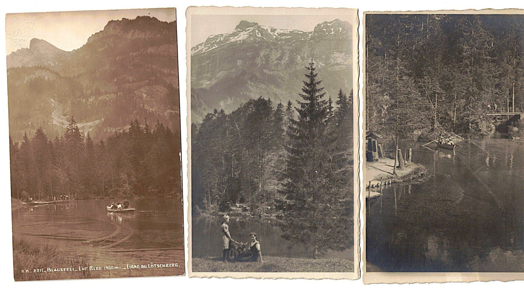 Ansichtskarten: 6 Karten Blausee - ungelaufen – Gebraucht aus Gossau ZH von granby 1