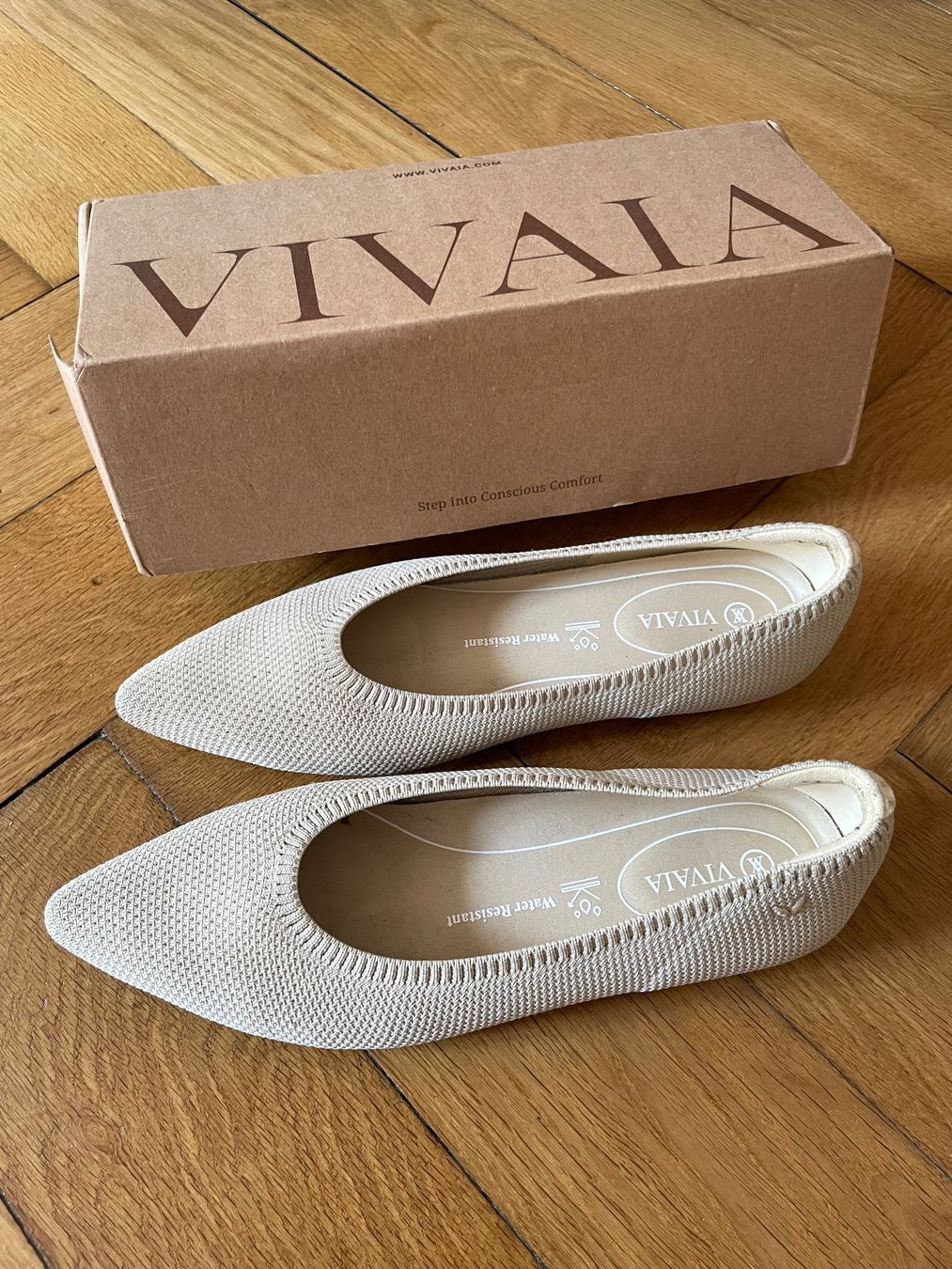 Vivaia Damenschuhe: Ballerinas mit spitzer Zehenpartie – Gebraucht aus Basel von Ju_Sa 1