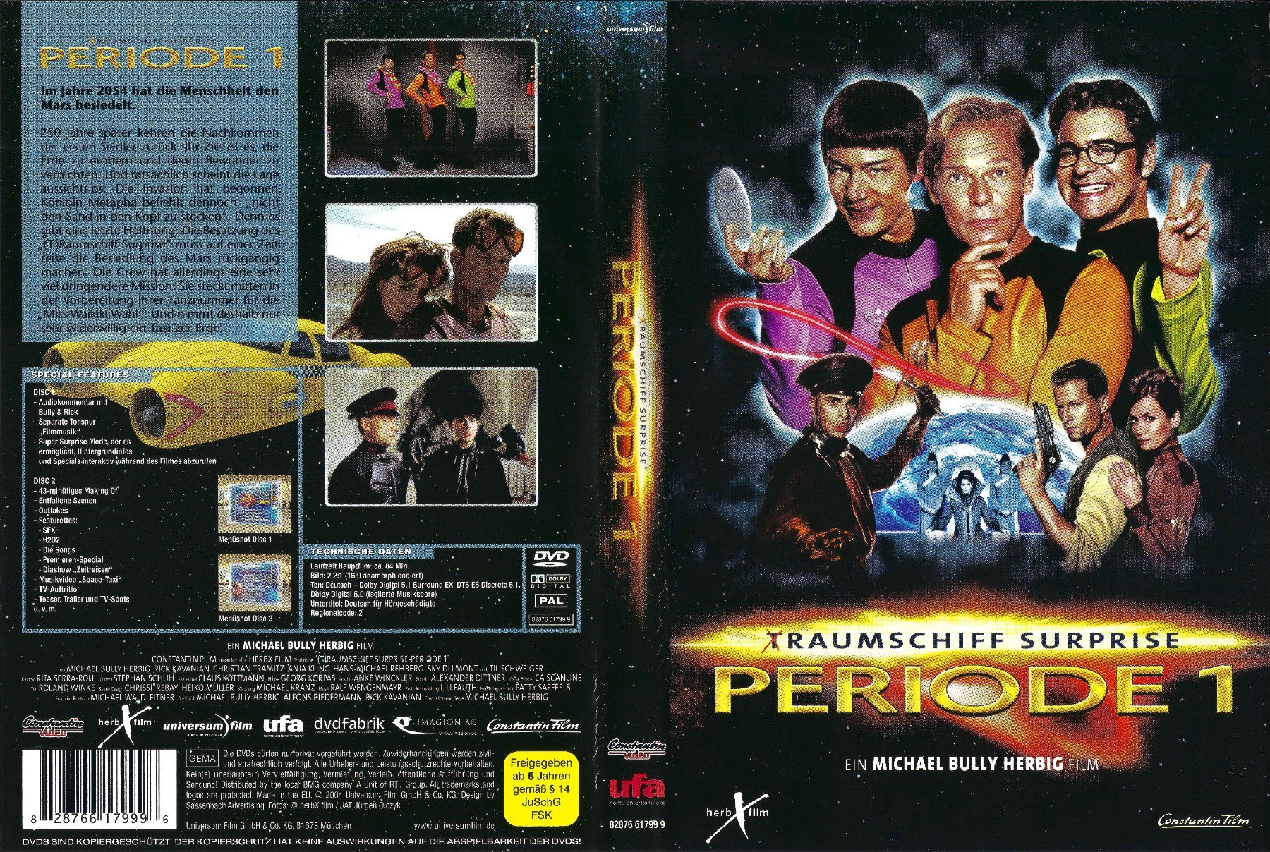 Tutti i DVDs: (T)Raumschiff Surprise - Periode 1 – Usato da Zürich venduto da Cineasten