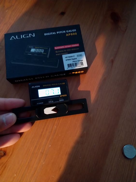 Align Digital Pitch Gauge AP800 HET80001T Kaufen auf Ricardo
