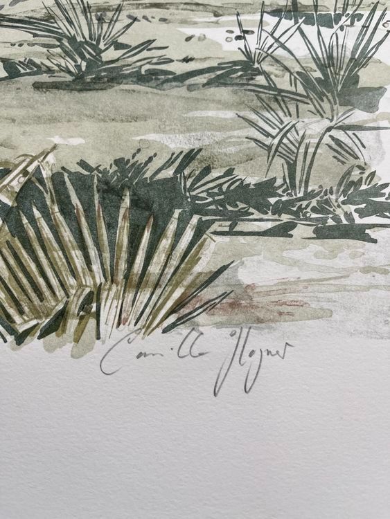 Grafica & Litografie: Camille Hagner    LITHOGRAPHIE SIGNIERT NUMMERIERT – Usato da Gersau venduto da kunst-online 4