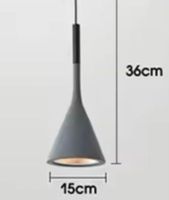 Lampe suspendue moderne style Nordique  en métal