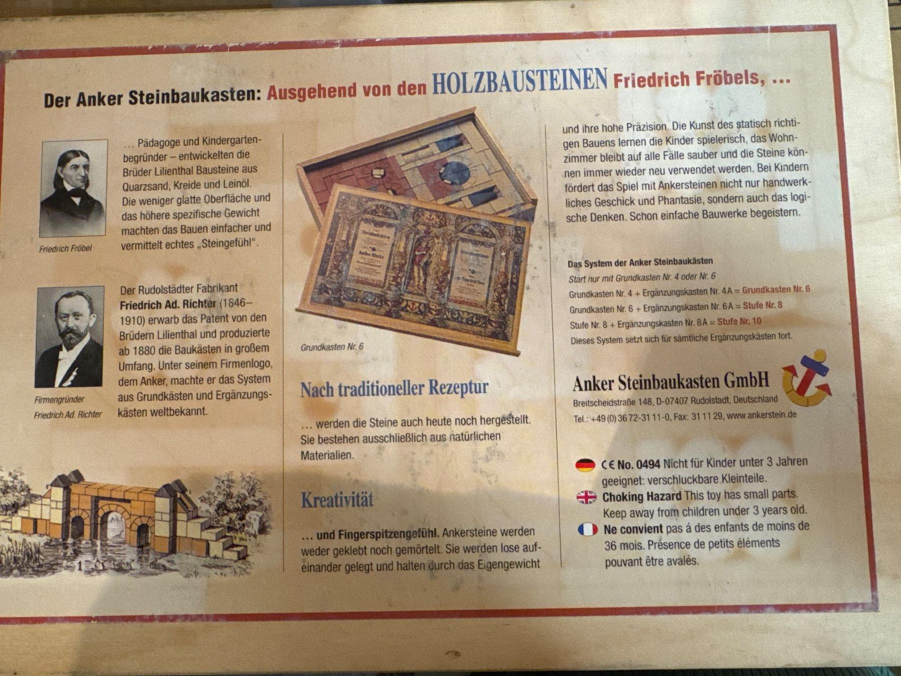 Kit di costruzioni: NEU!! Anker Grundkasten Nr.4 – Nuovo e nell'imballaggio originale da Wasterkingen venduto da GrhAli 3