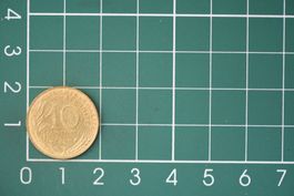 währung francaise 10 centimes 1984