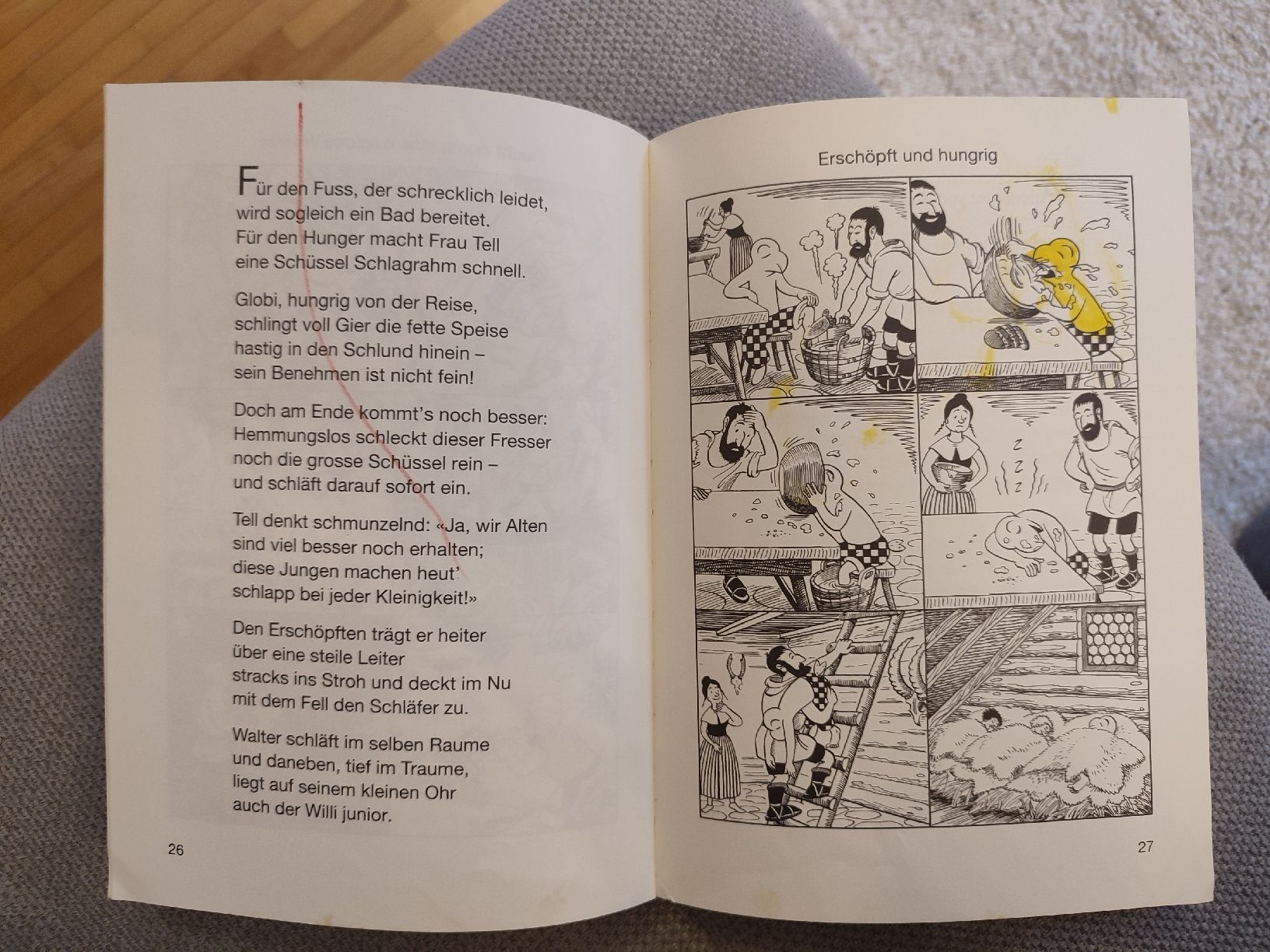 Fumetti: Globi une Wilhelm Tell - 1991 – Usato da Bougy-Villars venduto da Vogue 3