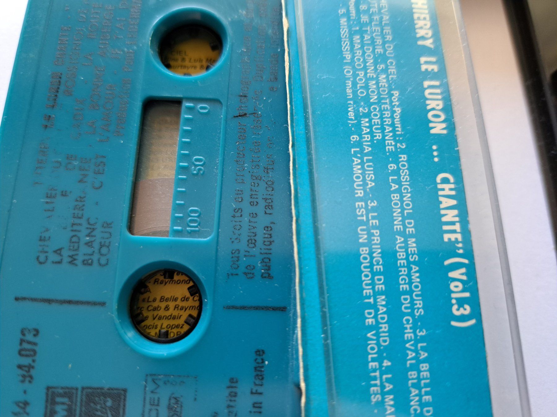 Cassettes audio: Cassette Thierry Le Luron ... Chante Volume 3 – D'occasion à Pully par bro_n52j 3