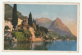 Ansichtskarte Luganersee bei Oria, Villette, 1932