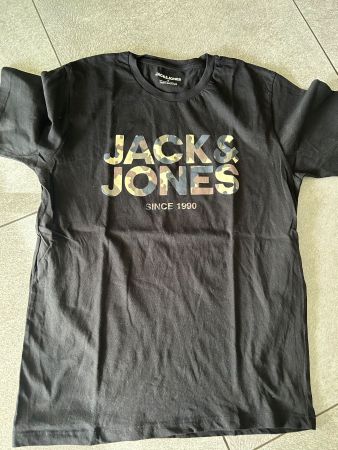 T Shirt JACK & JONES noir gr. S