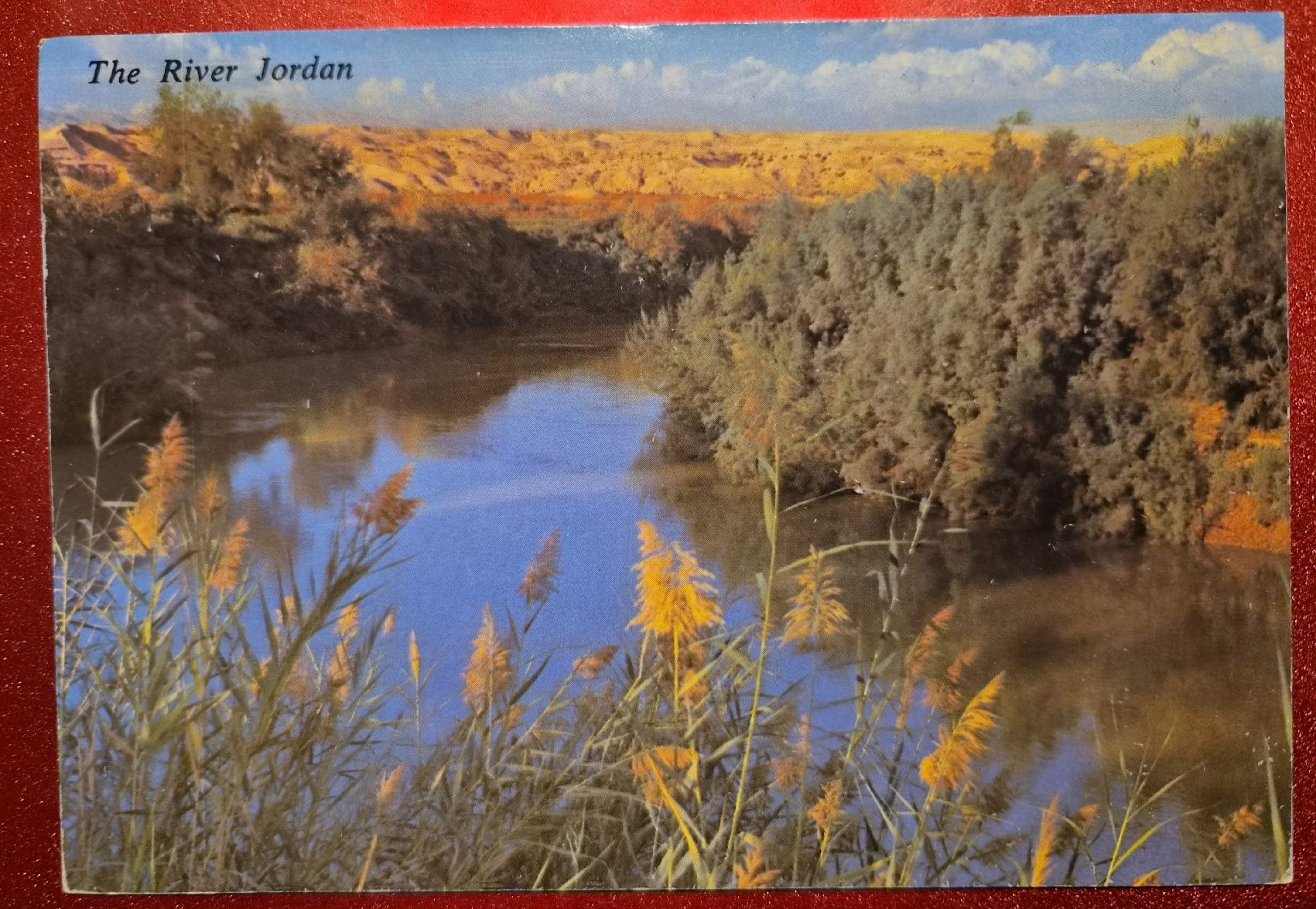 Cartoline postali: the River Jordan 1980 – Usato da Melchnau venduto da Arthurius