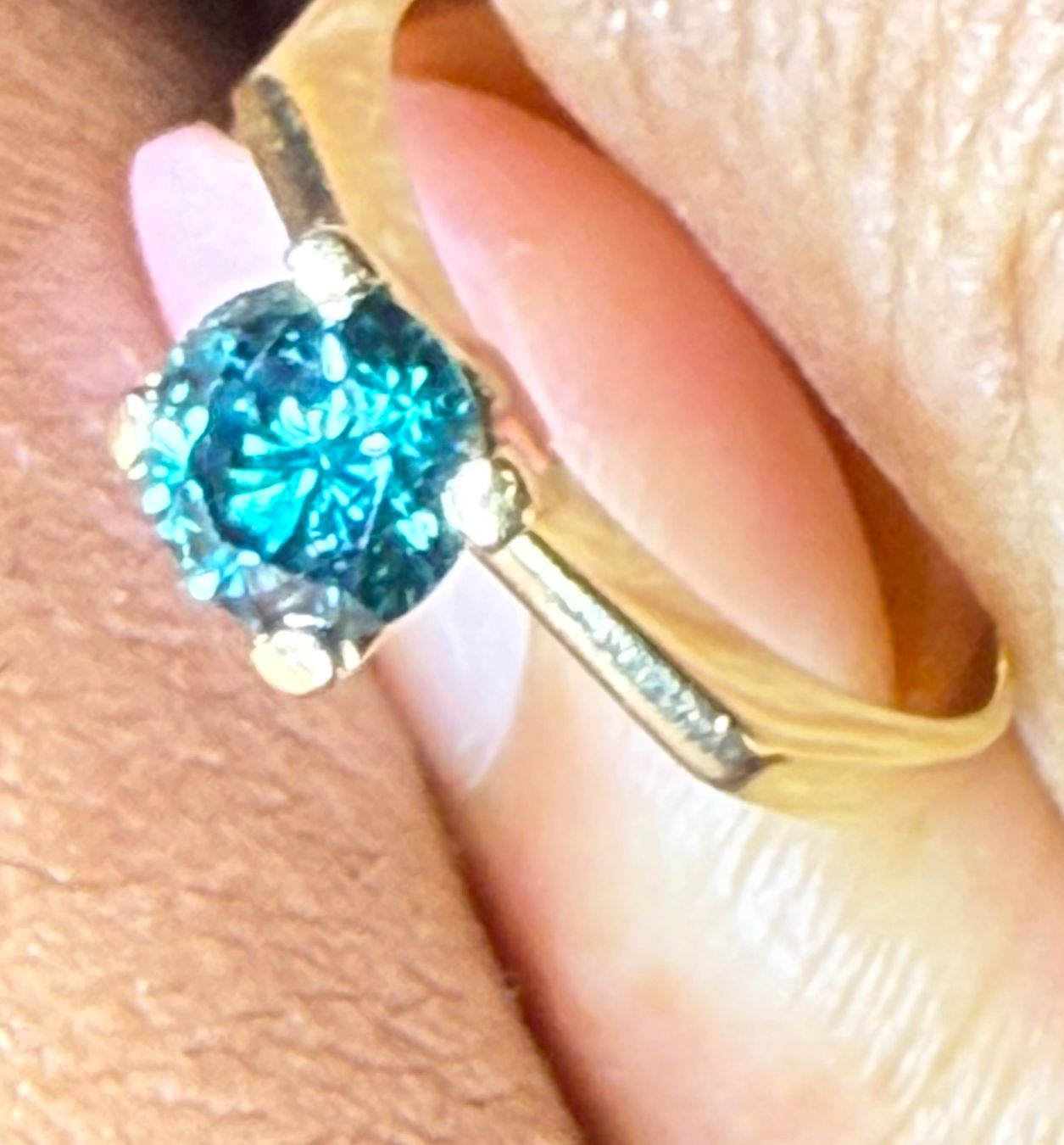 Bagues: Ring 18k mit Diamant 0,71ct – D'occasion à Oberhof par RealStone 6