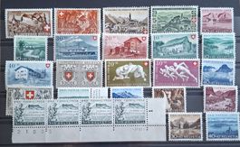 Postfrische Briefmarken Schweiz