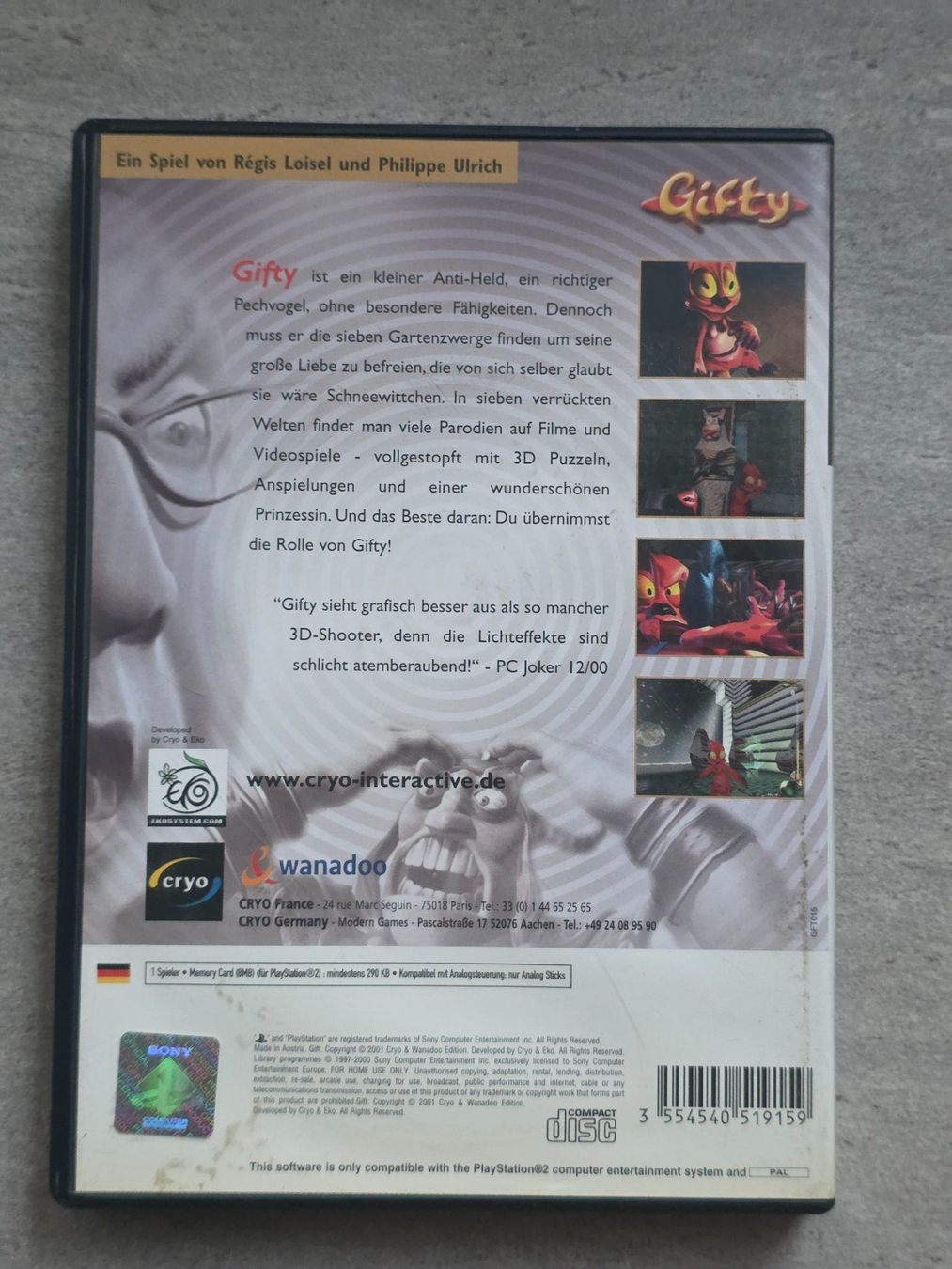 Sony Giochi: PlayStation 2 Game - Gifty - PS2 Spiel – Usato da Münchenbuchsee venduto da RipiRip 2