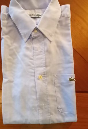 Chemise Lacoste vintage, taille 40, en parfait état!