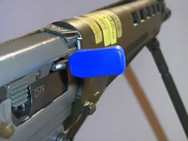 Ersatzkappe Ladehebel Stgw 90 Fass 90 blau K023