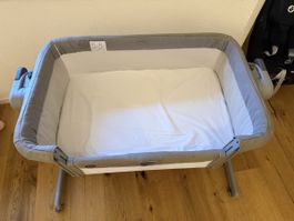 Beistellbett Chicco Next2Me grau guter Zustand