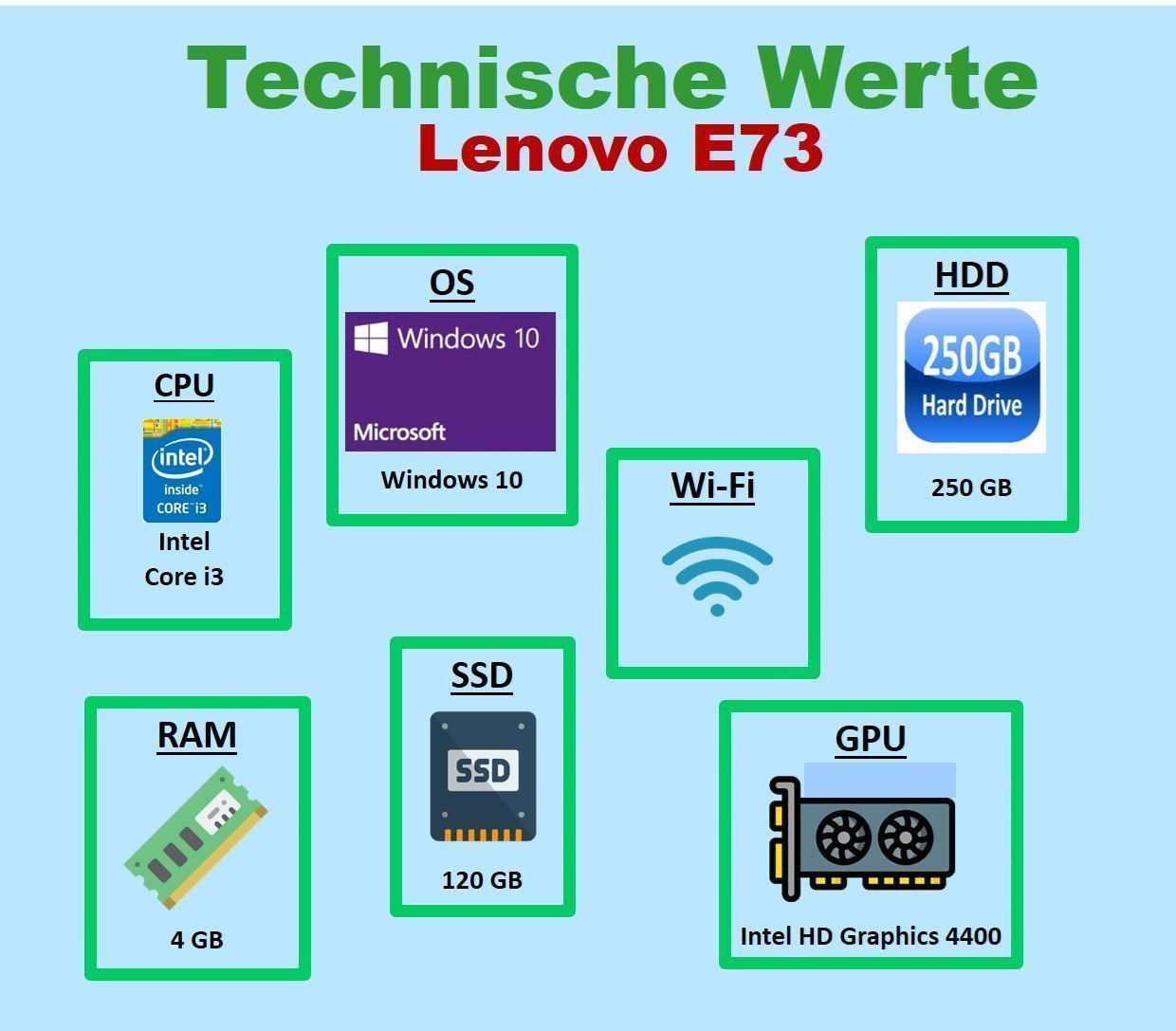 Lenovo PCs: PC Lenovo E73 MINECRAFT GAMING – D'occasion à Meggen par IT-Experte 4