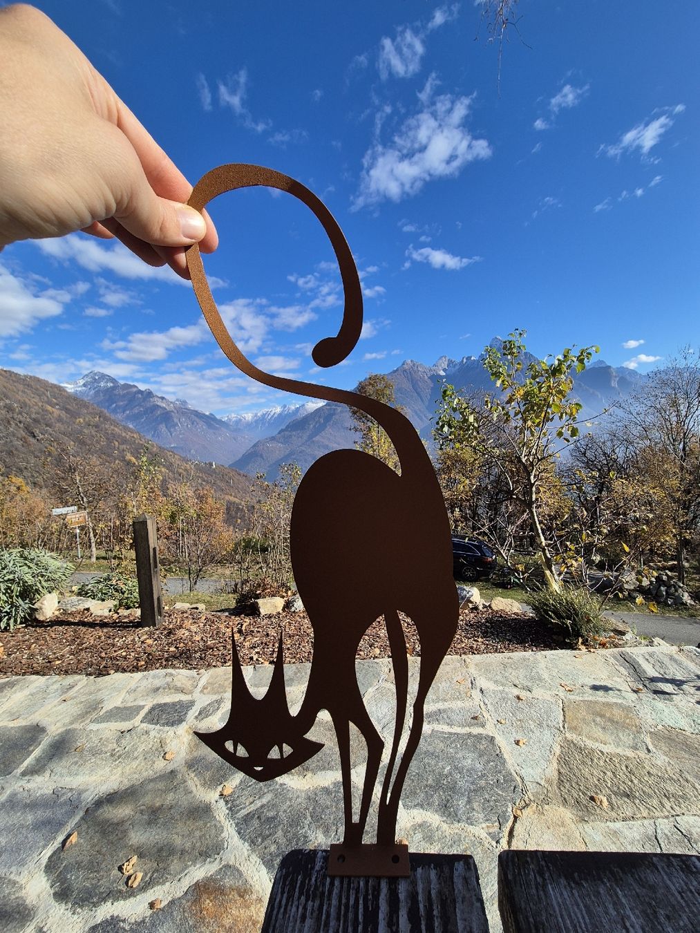 Tutte le decorazioni: Katze metall deko garten – Usato da Lenzburg venduto da DobrzynM