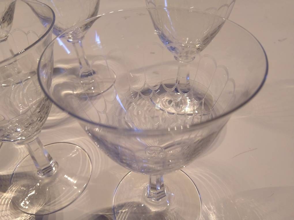 Gläser: 6 Gläser antik Weingläser – Gebraucht aus Zürich von shm_cw59 3