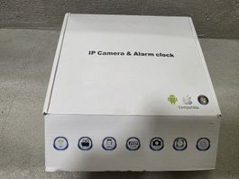 IP Kamera und Wecker schwarz WLAN HD 