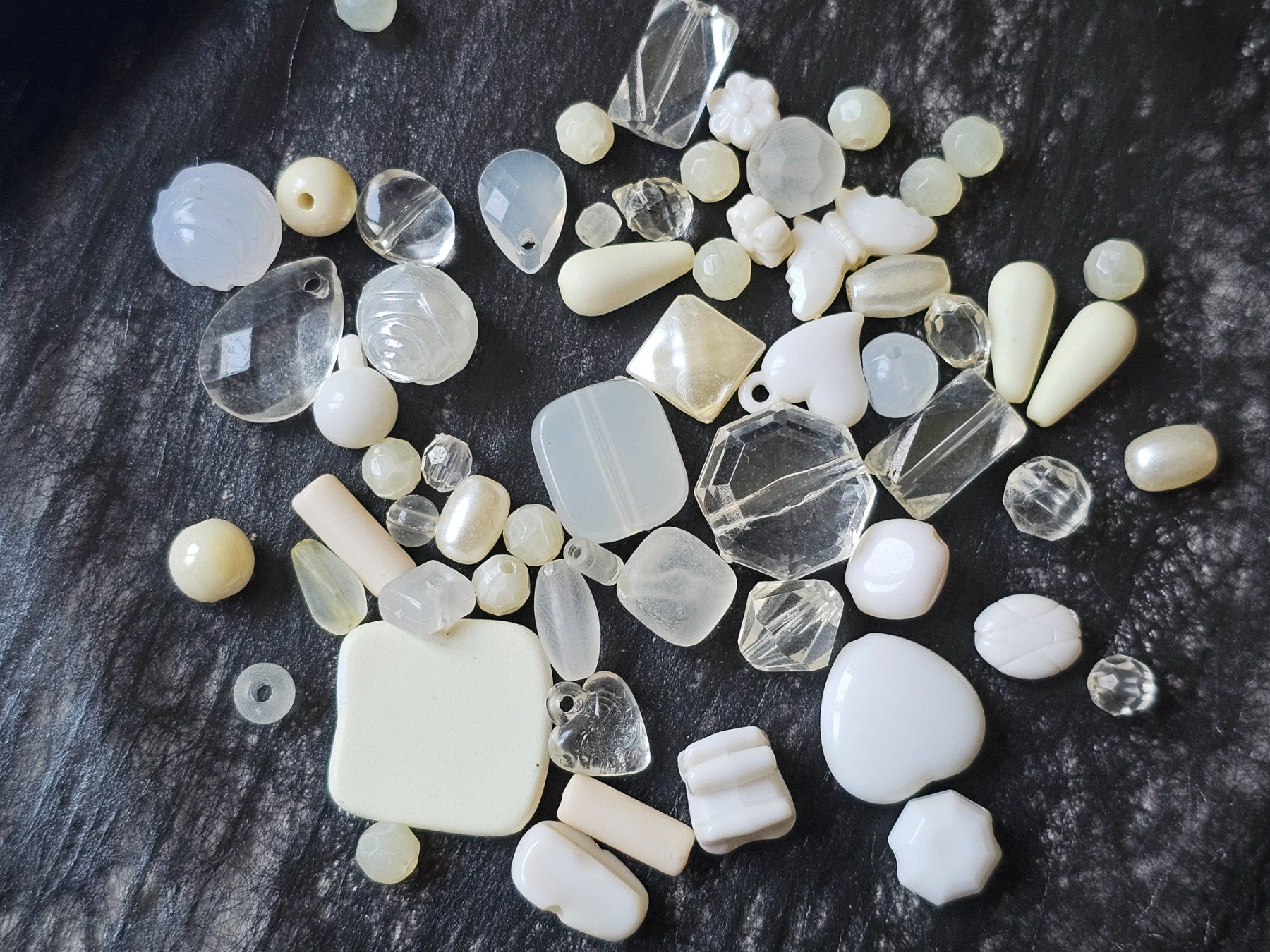 Perle (finte): 20g Acryl zwischen Elemente Kugeln Kette Basteln Perlen – Nuovo (secondo la descrizione) da Riedt b. Erlen venduto da Gottestraene 3