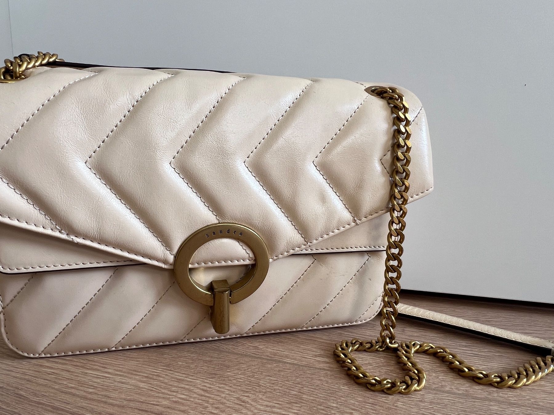 Sandro Taschen für Damen: Sandro Handtasche beige – Neu (gemäss Beschreibung) aus Hitzkirch von neuerbenutzername_