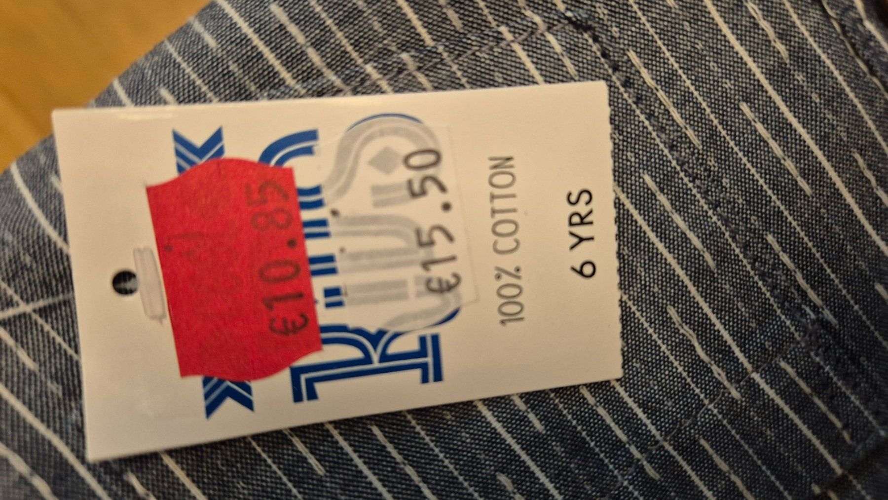Camicie, T-shirt & Polo: Hemd kurzarm von Matalan Gr. 116 neu – Nuovo e nell'imballaggio originale da Baar venduto da rebeli6340 2