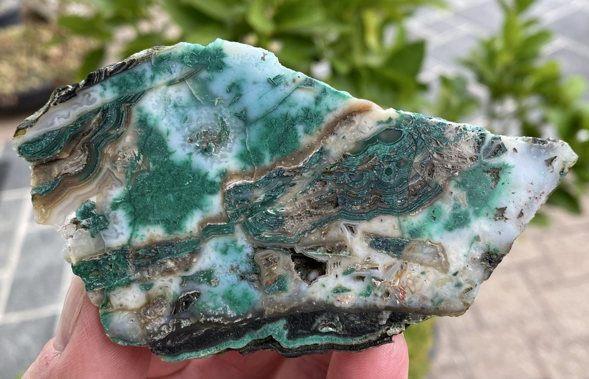 Minerali & Pietre curative: Schönes Stück Malachit Azurit  – Usato da Selzach venduto da 321compac 2
