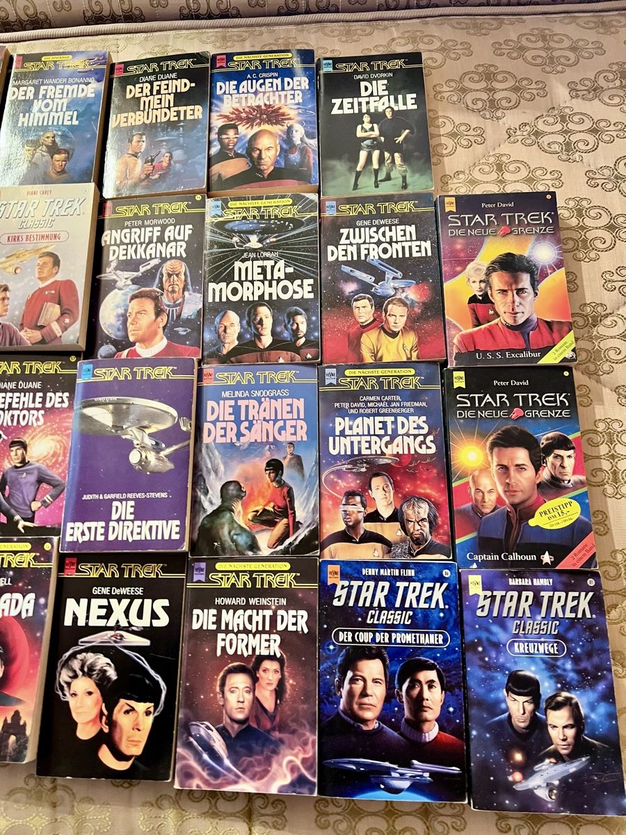 Bücher: Star Trek Classic: Sammlung 33 Bücher – Gebraucht aus Bern von zanie 1