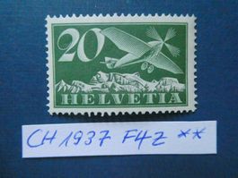 CH 1937 F4z postfrisch **
