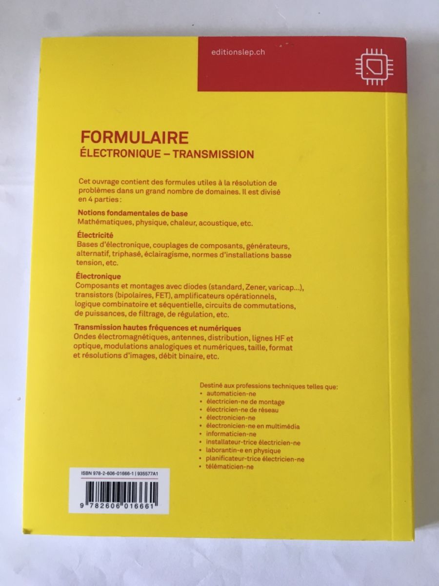 Libri: Formulaire électronique-transmission (4e édition, 2018) – Usato da Düdingen venduto da pyl_dv98 1