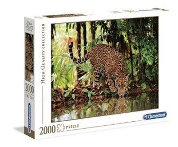 Clementoni Puzzle: Puzzle Leopard von Clementoni (2000 Teile) – Usato da Müntschemier venduto da Tigcou