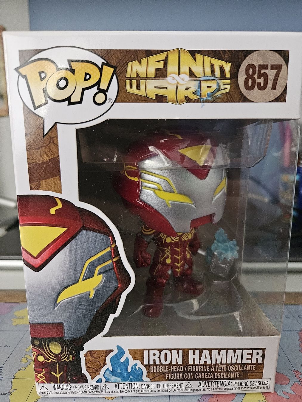Funko Statuette: Iron Hammer aus Infinity & Warps – Nuovo e nell'imballaggio originale da Oberwil BL venduto da Desi_03