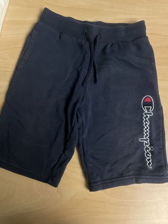 Dunkelblaue Champion Sweat Shorts Gr.152