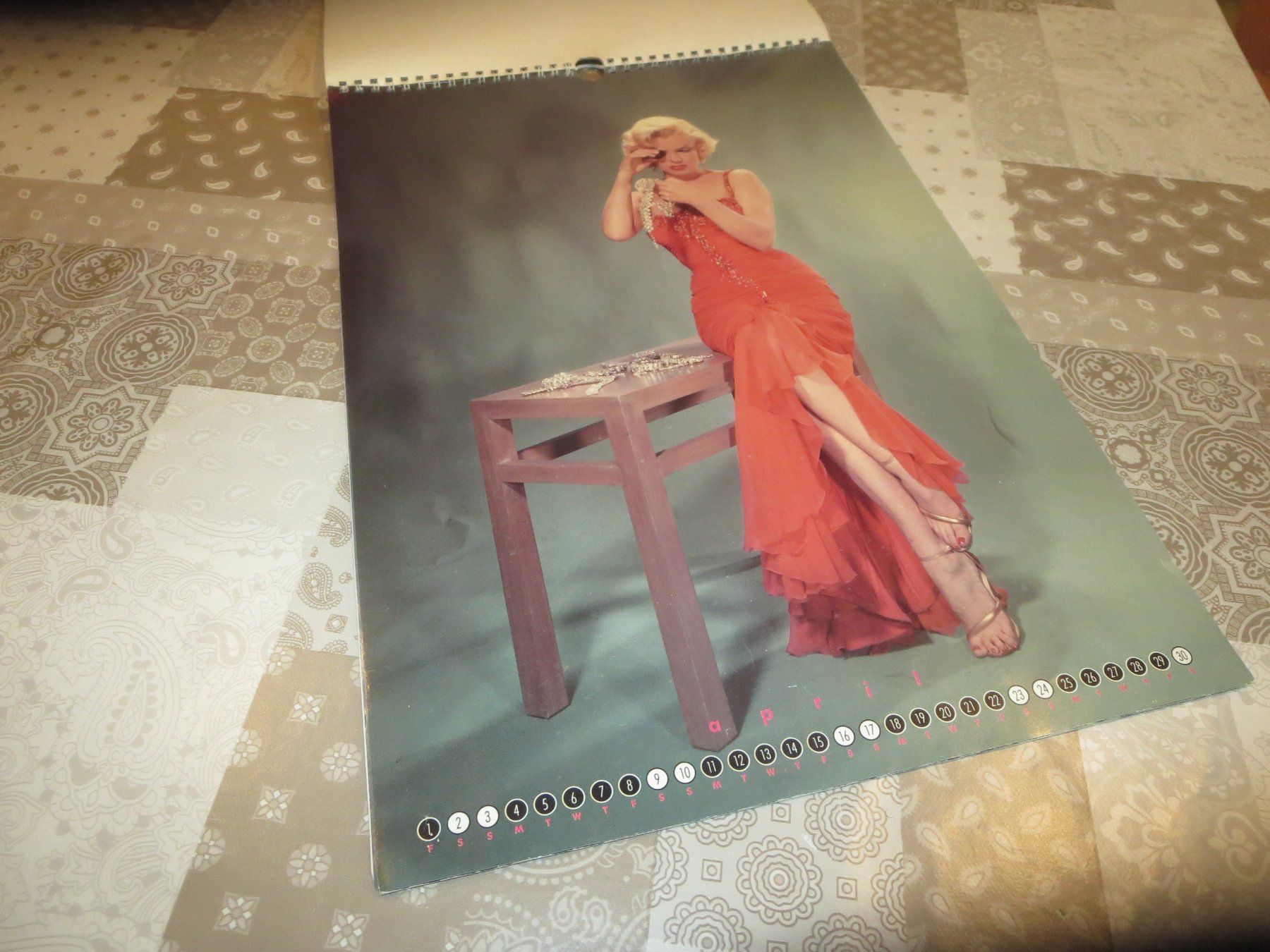 Calendari: Marilyn Monroe Kalender 1988 – Usato da Wolfhalden venduto da Quiria68 3