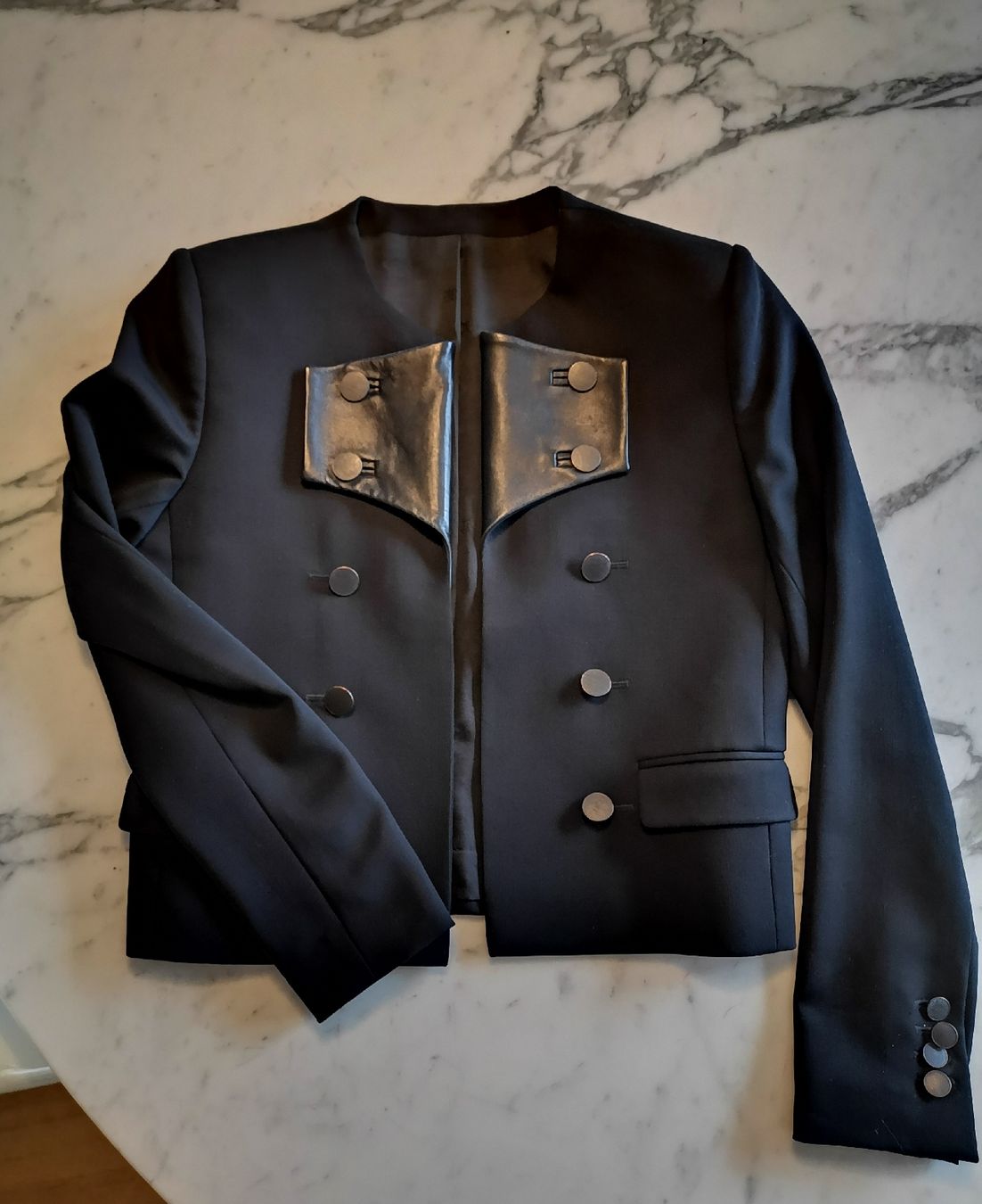 Kooples Giacche: Wolljacke the Kooples mit Leder – Usato da Uerikon venduto da pink_flamingo