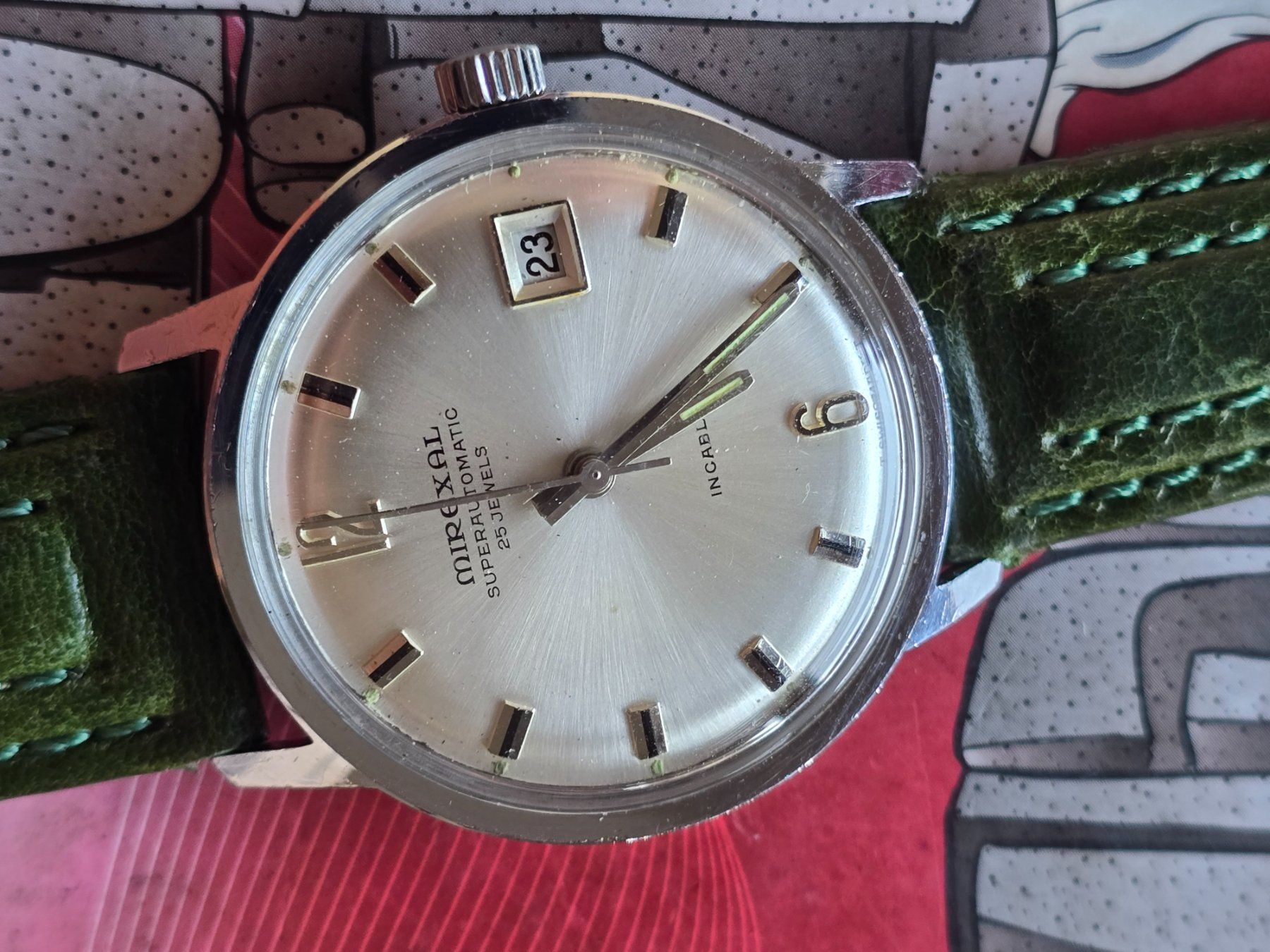 Mirexal Orologi: 551 Mirexal Superautomatic  Date 25 Jewels – Usato da Muri AG venduto da Corredor 3