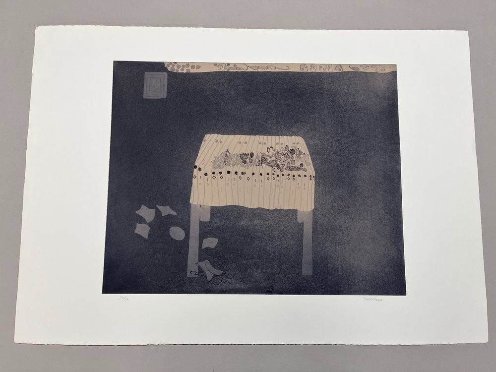 Grafica & Litografie: Jorge Castillo, handsigniert, nummeriert – Usato da Rain venduto da Pic-Ass