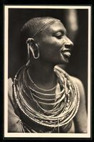 Foto-AK Casimir Zagourski, Kenia, Massai