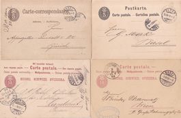 40 Stk. Alte CH Postkarten, Karten